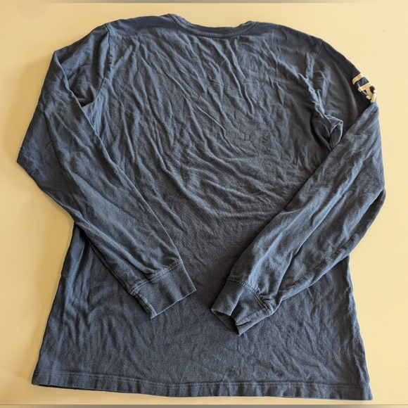 The North Face Long Sleeve Blue The North Face Sleeve Hit Tee Men's XS - Picture 3 of 3